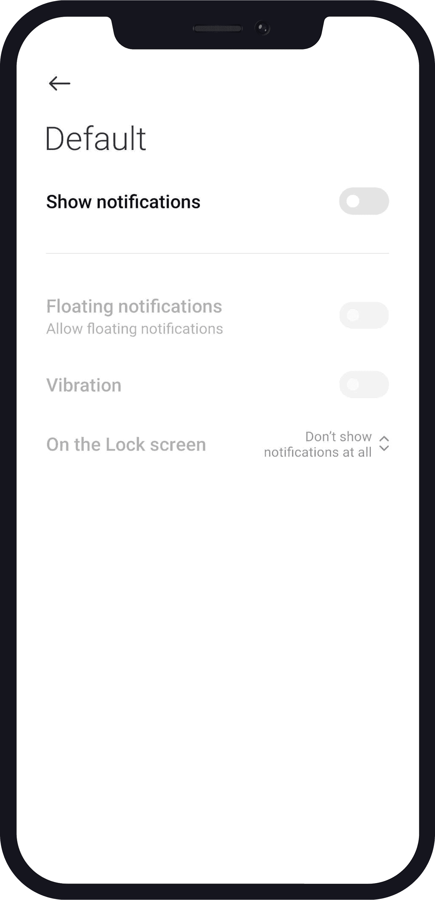 Hide Your Notification on Signal