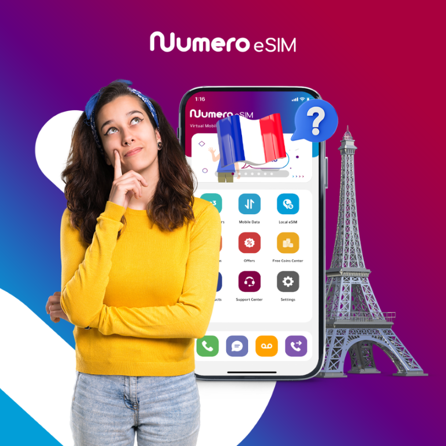 número de teléfono francés falso